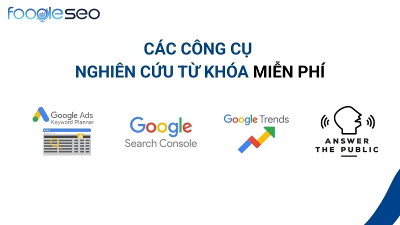 Công cụ miễn phí nghiên cứu từ khóa