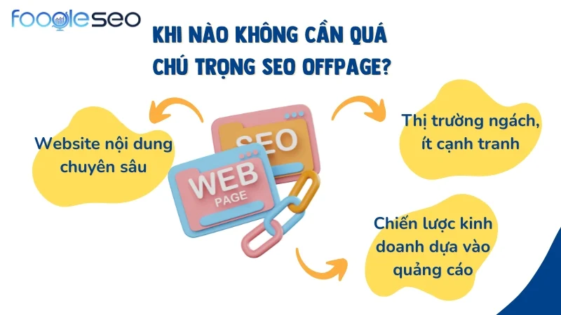 Khi nào không cần quá chú trọng SEO Offpage