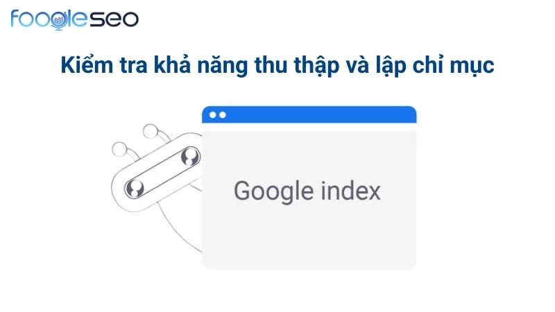 Kiểm tra khả năng thu thập và lập chỉ mục