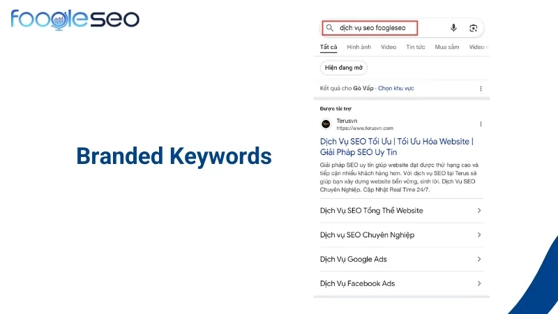 Từ khóa thương hiệu (Branded Keywords)