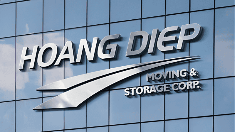 Biển hiện công ty Hoàng Diệp