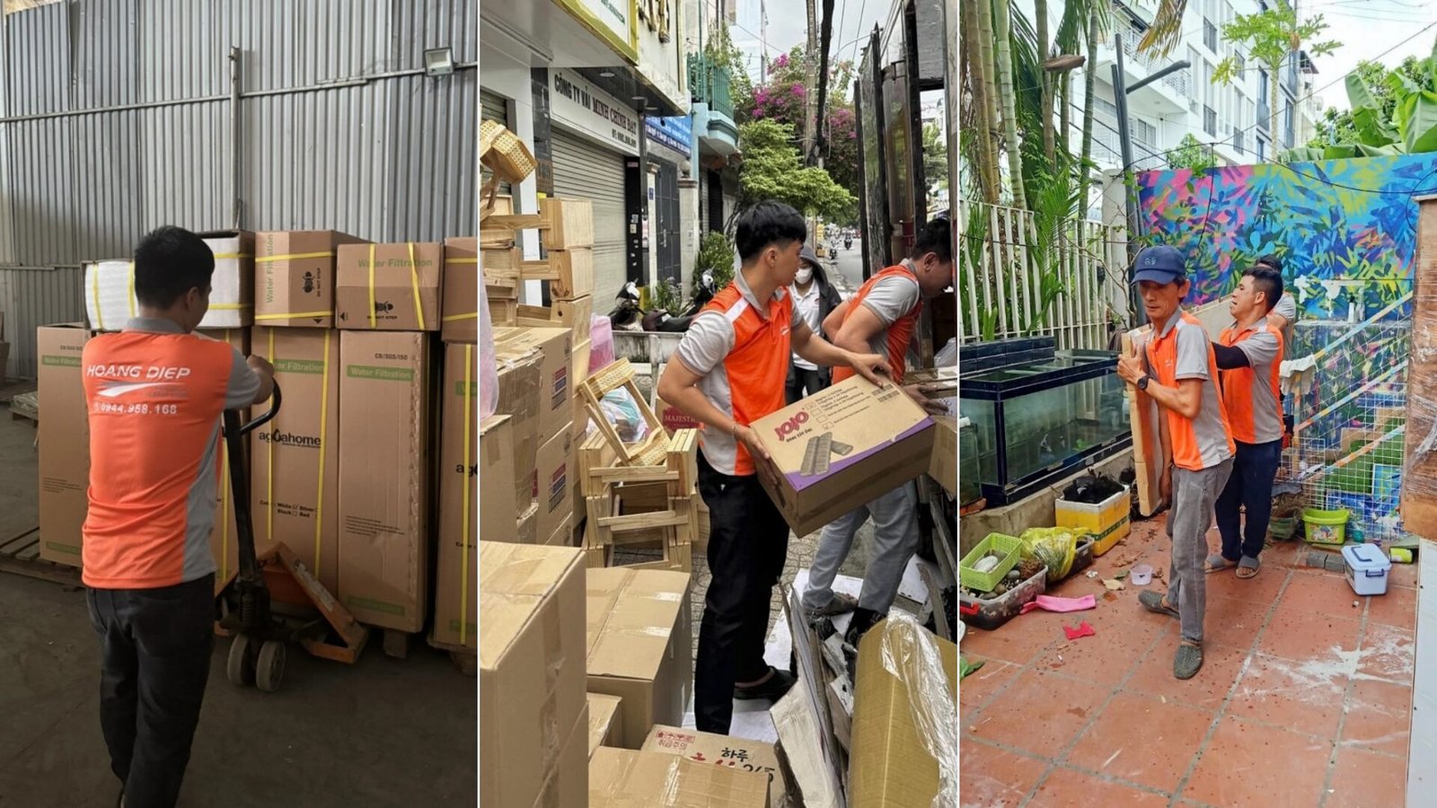 dịch vụ chuyển nhà tại Hoàng Diệp