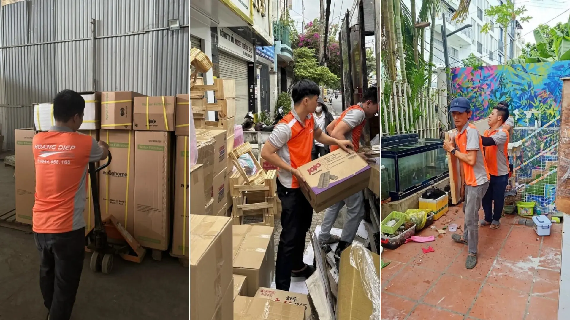 dịch vụ chuyển nhà tại Hoàng Diệp