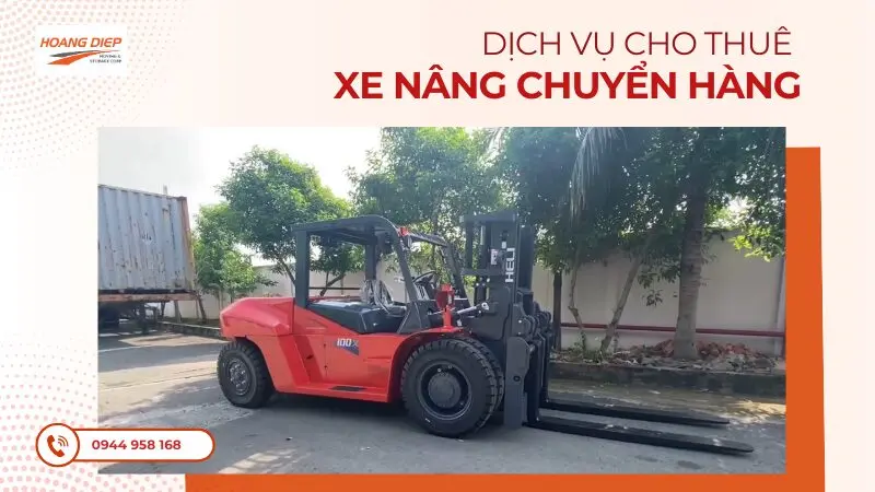 Dịch vụ cho thuê xe nâng chuyển hàng