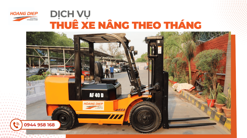 Dịch vụ thuê xe nâng theo tháng