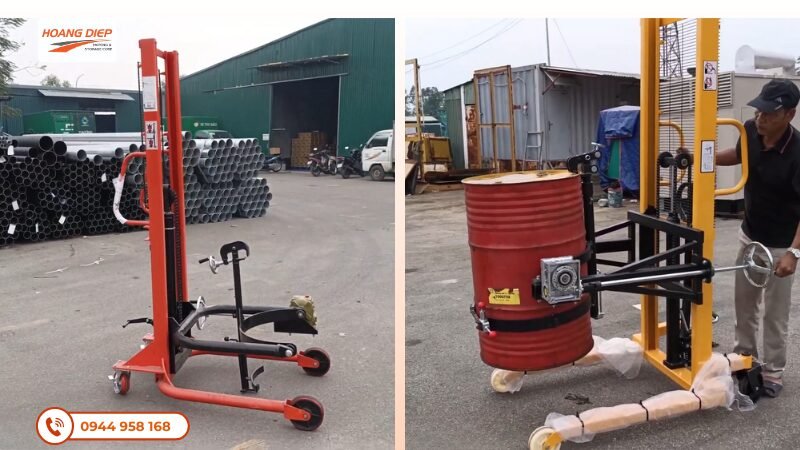 Giải pháp thuê xe nâng di chueyern phuy tại Hoàng DIệp