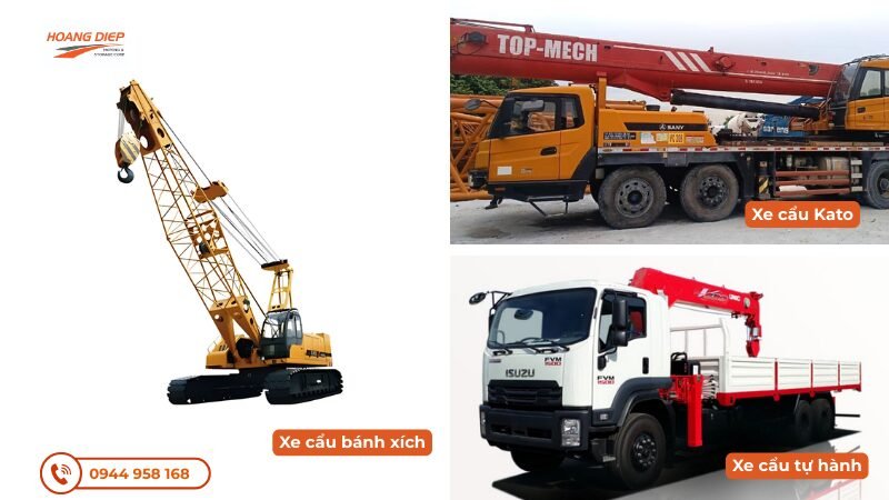 Lựa chọn xe cẩu đúng nhu cầu
