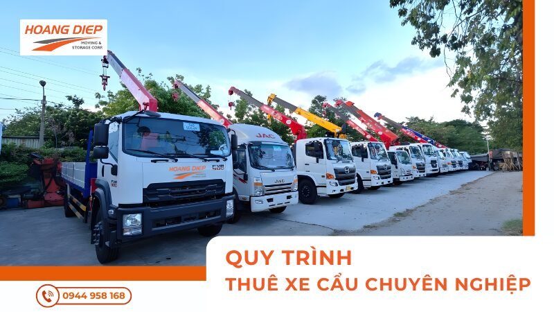 Quy trình thuê xe cẩu