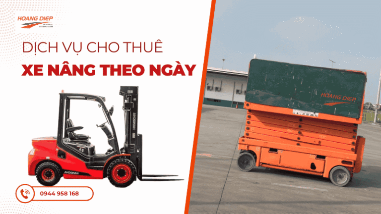 Thuê xe nâng theo ngày chi tiết