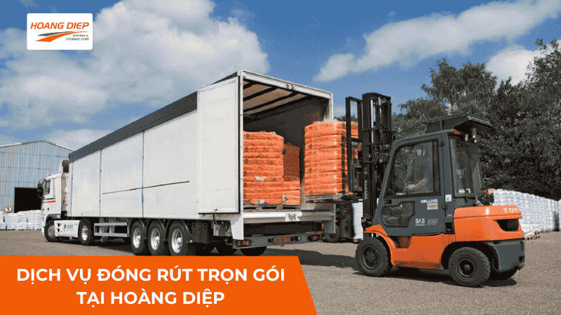 dịch vụ đóng rút container trọn gói