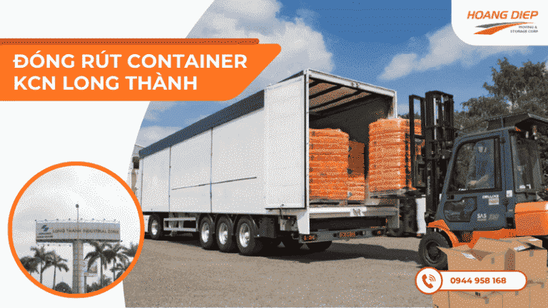 đóng rút container KCN Long Thành