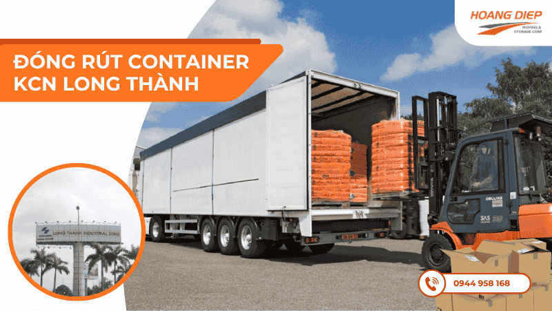 đóng rút container KCN Long Thành