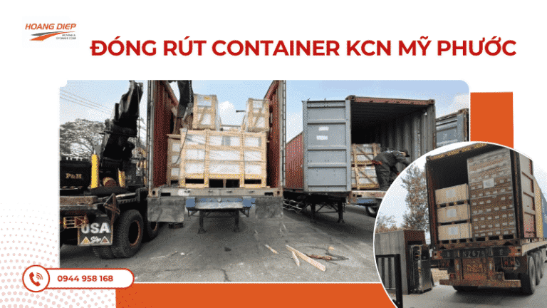 dịch vụ đóng rút container KCN Mỹ Phước