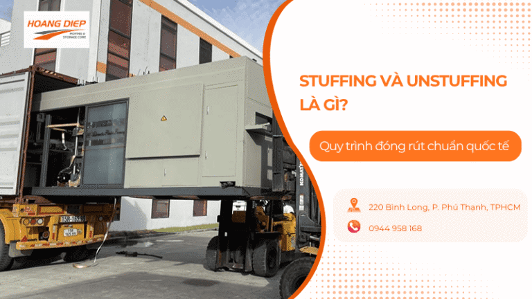Stuffing và Unstuffing là gì? Quy trình đóng rút container chuẩn quốc tế